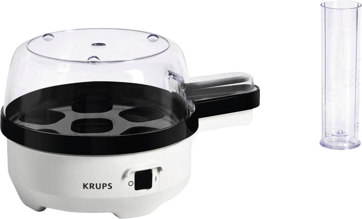 Krups Eierkocher Krups EG2331 Eierkocher Weiss-Schwarz – Bild 2 von 3