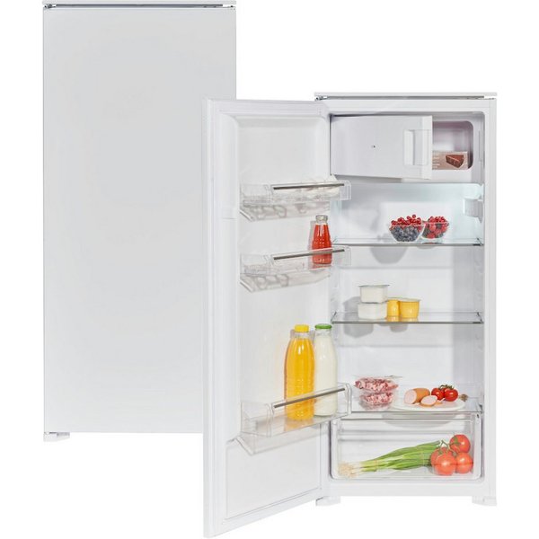 Wolkenstein Einbaukühlschrank WOLKENSTEIN WKS190.4EEB, 123 cm hoch, 54 cm breit, 123 cm hoch