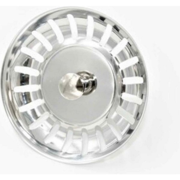 FRANKE Einbauspüle FRANKE Siebkörbchen chrom 3,5 Zoll für Spülen mit Excenter, Ø 84 mm