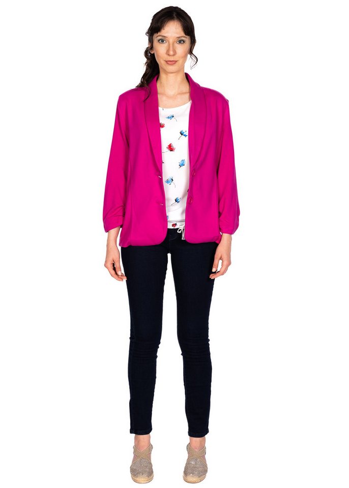 einfach Schön Sweatblazer Pia pink – Bild 4 von 5