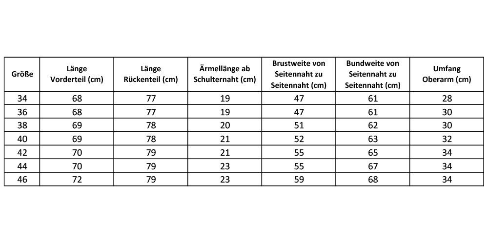 einfach Schön Tunika Beatrice rot – Bild 4 von 4