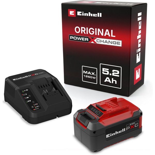 Einhell 5,2 Ah PXC Starter-Kit Akku Starter-Set