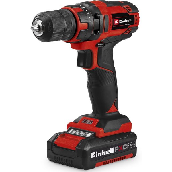 Einhell Akku-Bohrschrauber TC-CD 18/35 Li, max. 550 U/min, (Set), inkl. Akku und Ladegerät