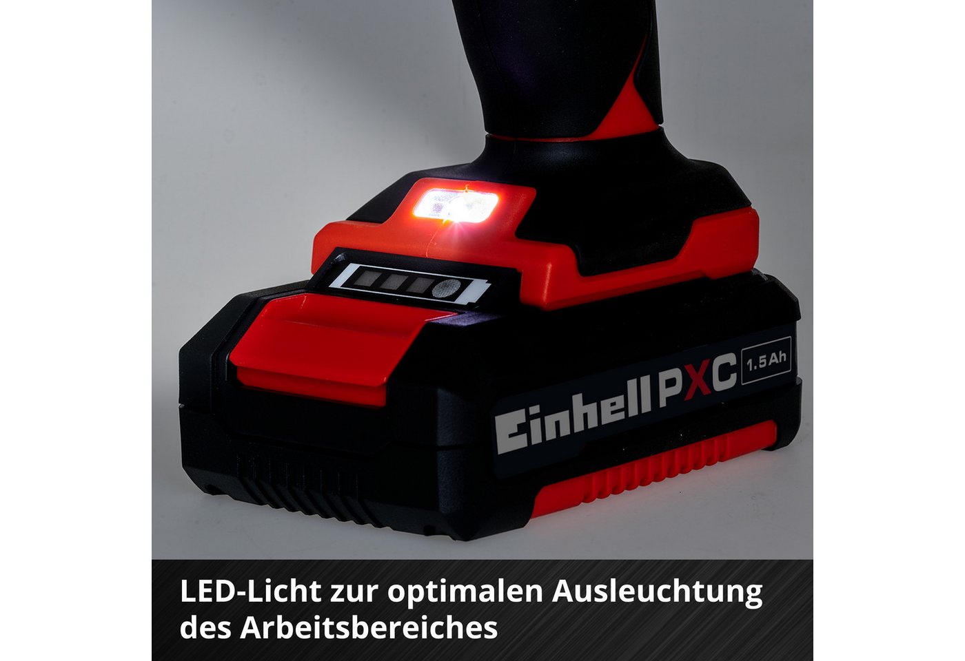Einhell Akku-Bohrschrauber TC-CD 18/35 Li, max. 550 U/min, (Set), inkl. Akku und Ladegerät – Bild 4 von 5
