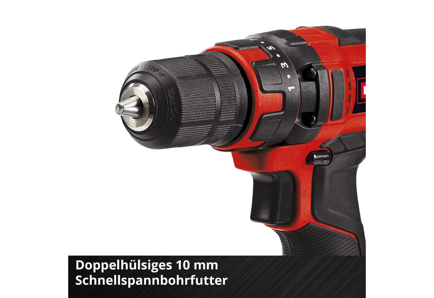 Einhell Akku-Bohrschrauber TC-CD 18/35 Li - Solo, max. 550 U/min, Power X-Change, ohne Akku und Ladegerät – Bild 4 von 5