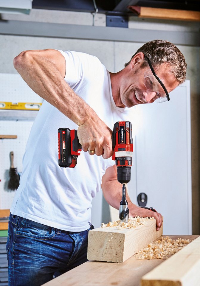 Einhell Akku-Bohrschrauber TE-CD 18/40 Li-Solo, max. 1500 U/min, Power X-Change, ohne Akku und Ladegerät – Bild 2 von 5