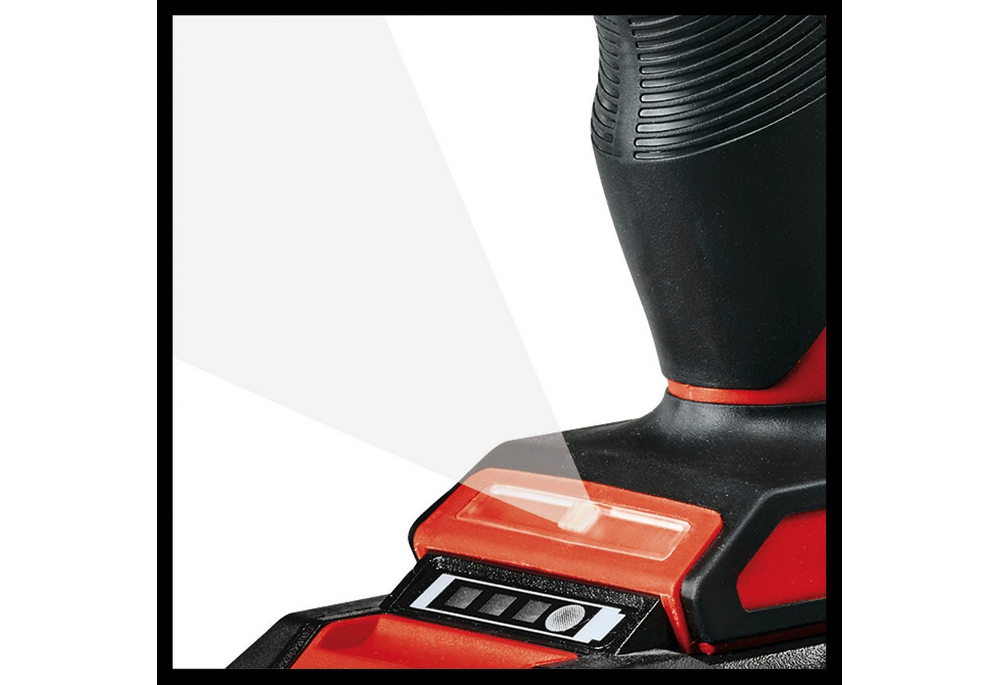Einhell Akku-Bohrschrauber TE-CD 18/45 3X-Li +22, max. 1600 U/min, Power X-Change, inkl. Akku 18V/2,0Ah, Ladegerät, Zubehör, Koffer – Bild 4 von 5