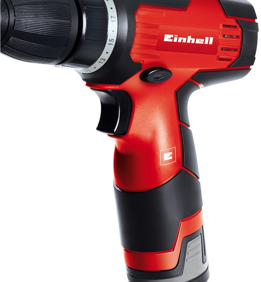 Einhell Akku-Bohrschrauber TH-CD 12-2 Li, max. 1300 U/min, inkl. Akku, Schnellladegerät und Koffer – Bild 2 von 5