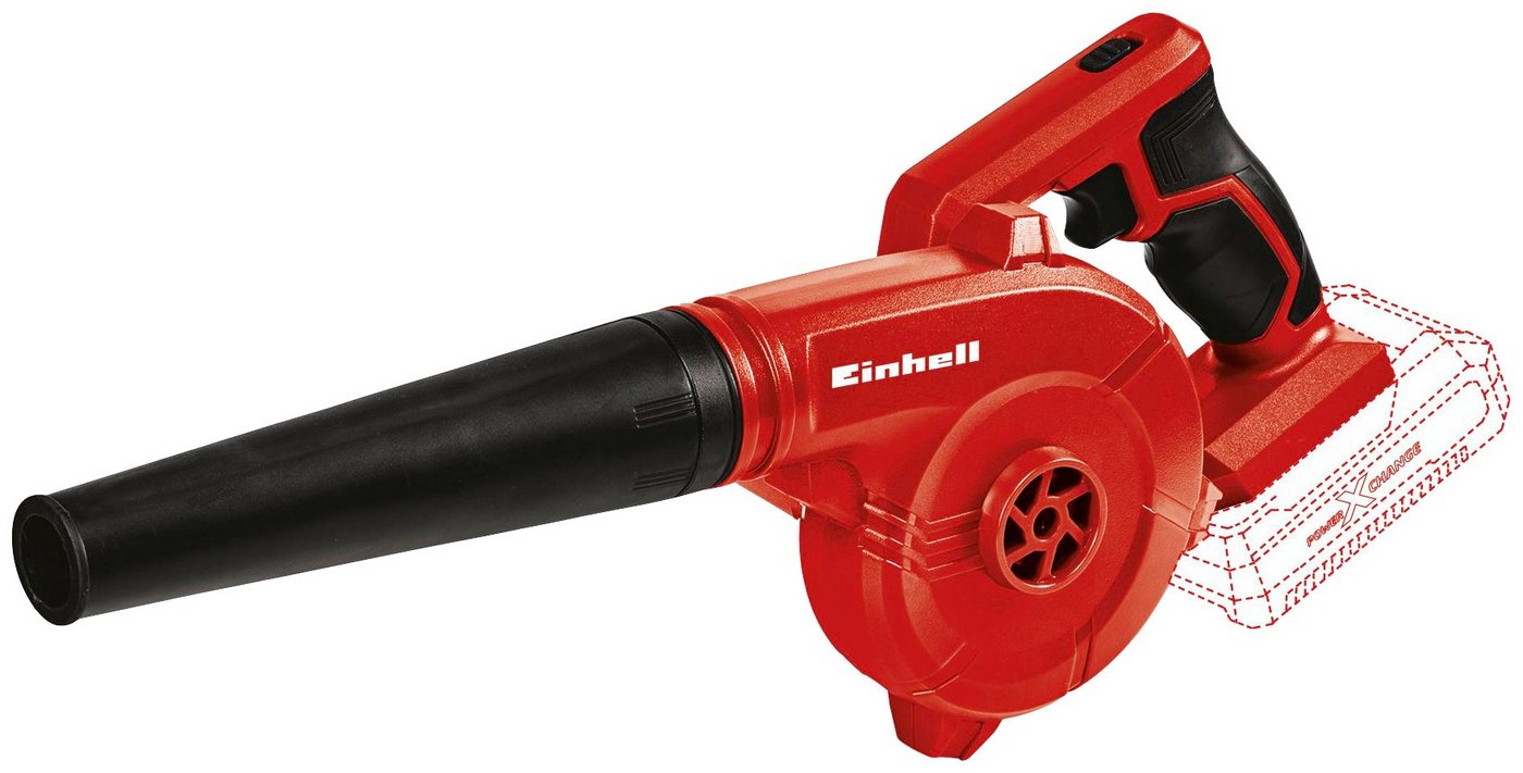 Einhell Akku-Gebläse TE-CB 18/180 Li - Solo, ohne Akku und Ladegerät, inkl. Adapter – Bild 3 von 5