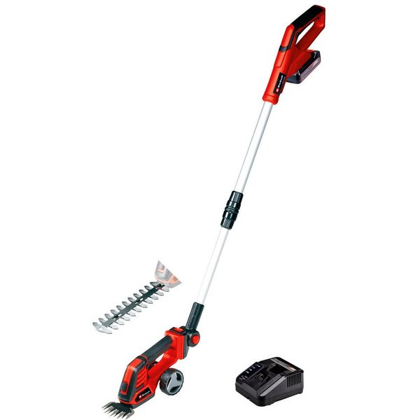 Einhell Akku-Gras- und Strauchscherenset »GE-CG 18/100 Li T Kit«, Inkl. 2,5 Ah Akku und Ladegerät