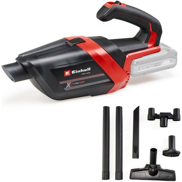 Einhell Akku-Handstaubsauger TE-HV 18/06 Li - Solo, beutellos, ohne Akku und Ladegerät