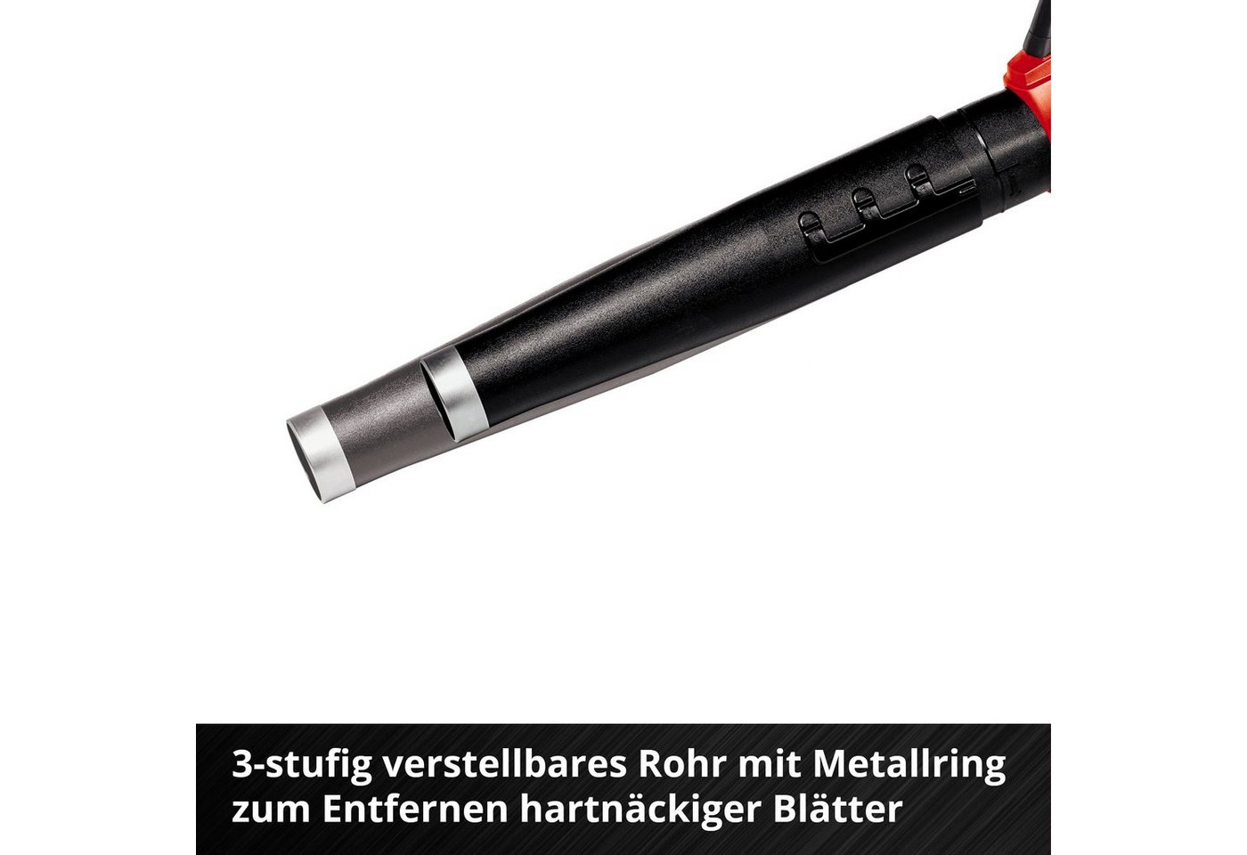Einhell Akku-Laubbläser GP-LB 36/210 Li E-Solo, 210 km/h Blasgeschwindigkeit, ohne Akku und Ladegerät – Bild 4 von 5
