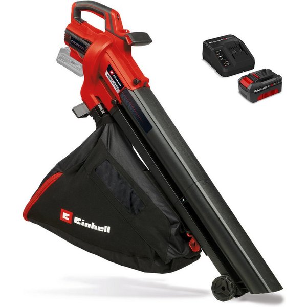 Einhell Akku-Laubsauger VENTURRO 18/210 Kit, (Set), inkl. 4,0 Ah PXC Akku und Ladegerät