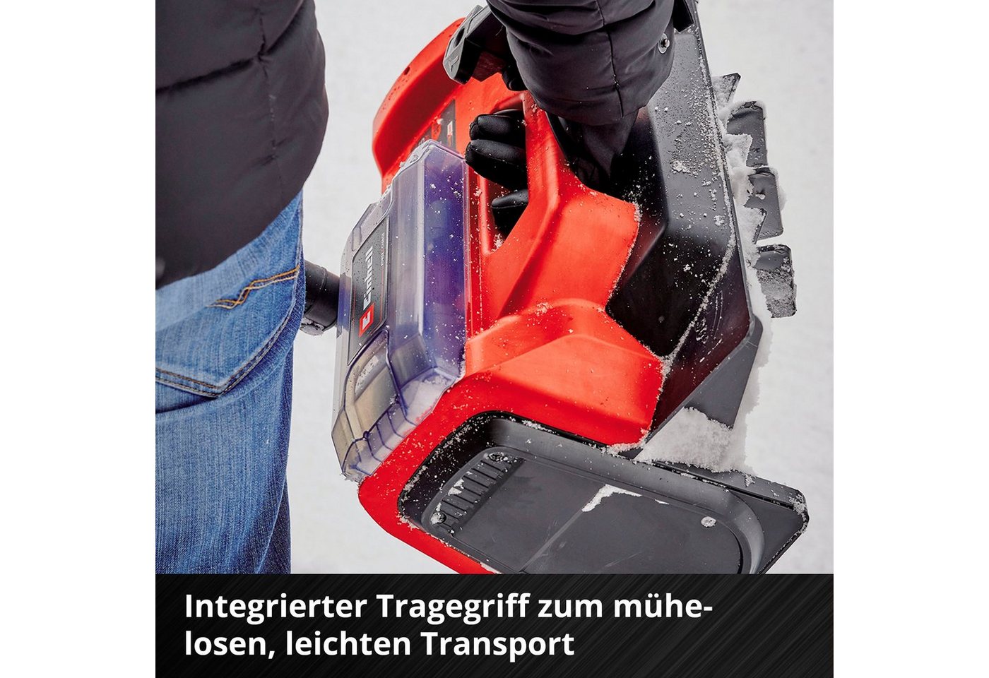 Einhell Akku-Schneefräse GE-ST 36/40 Li E-Solo, 40 cm Arbeitsbreite, ohne Akku und Ladegerät – Bild 5 von 5