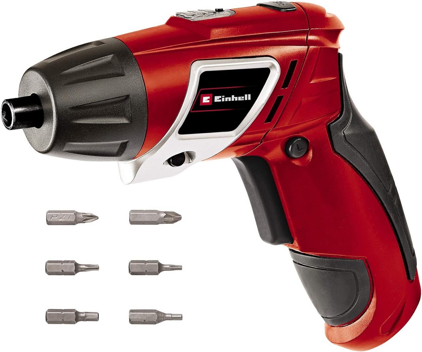 Einhell Akku-Schrauber Akkuschrauber TC-SD 3,6 Li Drehgelenk Handgriff inkl. 6 Bits – Bild 4 von 5