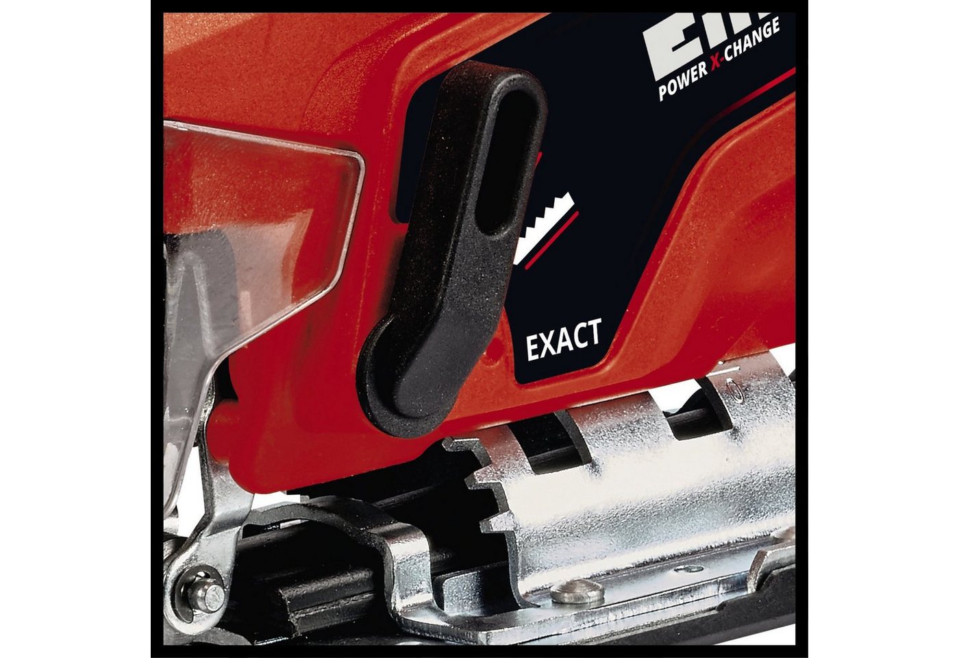 Einhell Akku-Stichsäge TC-JS 18 Li (1x2,5 Ah), inklusive Koffer, Akku und Ladegerät – Bild 5 von 5