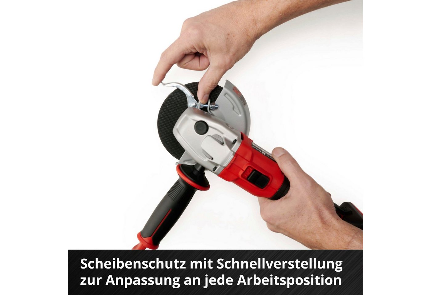 Einhell Akku-Winkelschleifer AXXIO 18/125, max. 8500 U/min, Power X-Change, 125 mm, ohne Akku & Ladegerät – Bild 4 von 5
