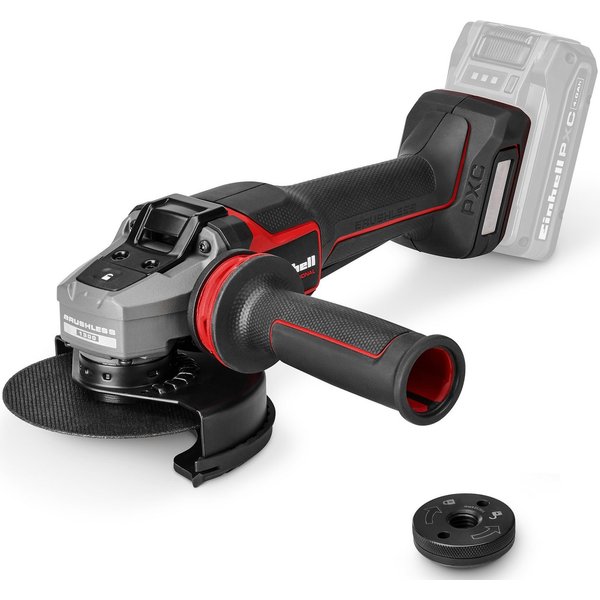 Einhell Akku-Winkelschleifer TP-AG 18/125-13 Q P BL - Solo, max. 10000 U/min, ohne Akku und Ladegerät