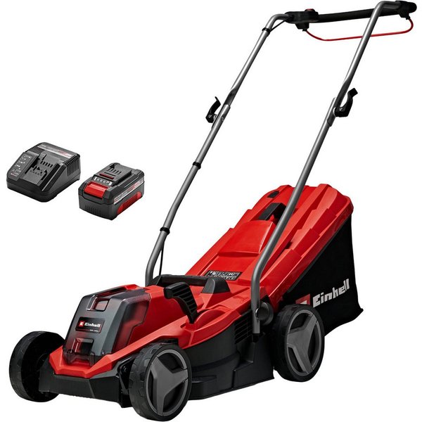 Einhell Akkurasenmäher GE-CM 18/33 Li SET, 33 cm Schnittbreite, (Set), mit Akku 18V/4,0 Ah und Ladegerät