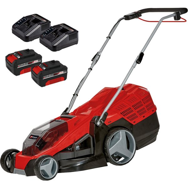 Einhell Akkurasenmäher GE-CM 36/43 Li M (2x4,0Ah), 43 cm Schnittbreite, 2x4,0Ah