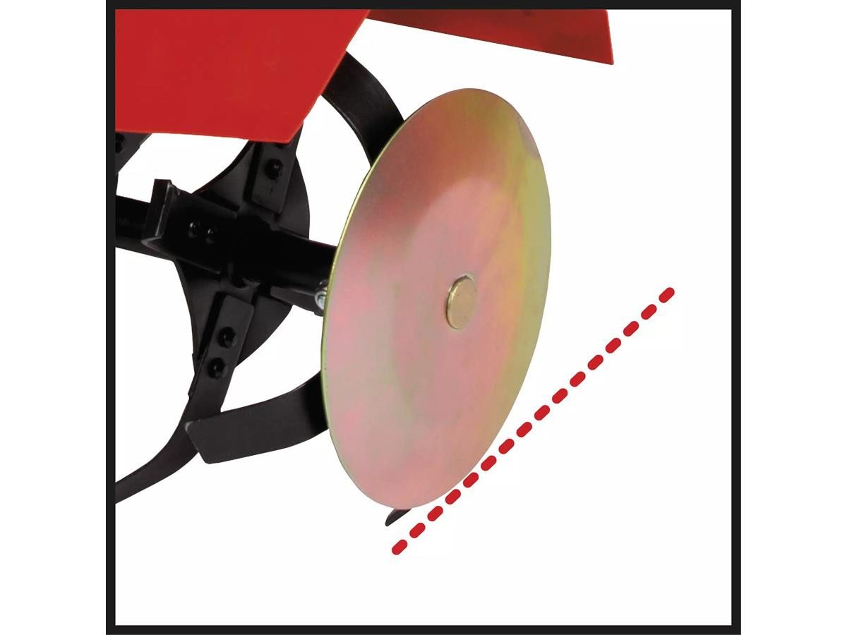 Einhell Benzinmotorhacke GC-MT 2560 LD, 60 cm Arbeitsbreite, 1 Zylinder 4-Takt-Motor – Bild 4 von 5