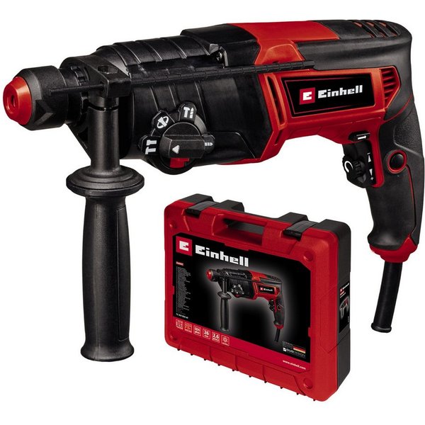 Einhell Bohrhammer TC-RH 800 4F, (2-tlg), inkl. Koffer für universelle Aufbewahrung von Werkzeug und Zubehör