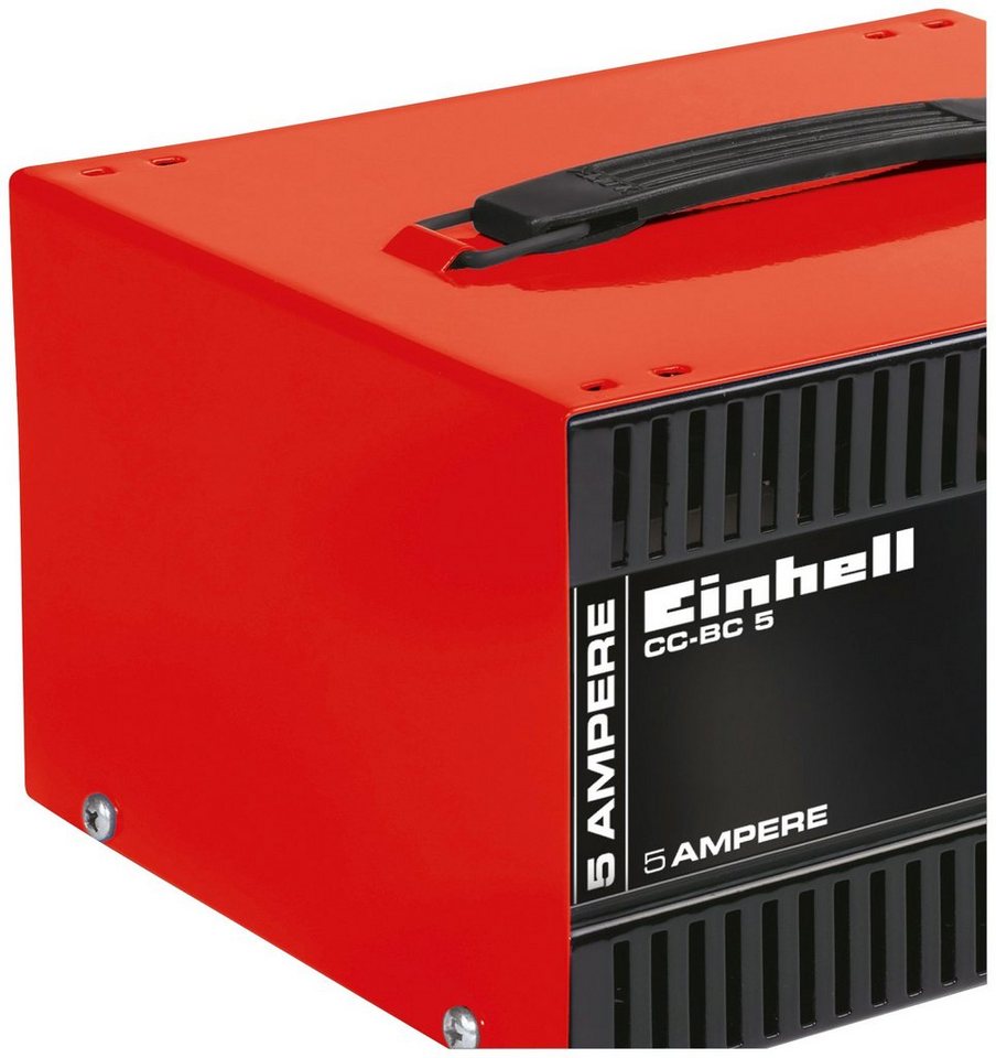 Einhell CC-BC 5 Autobatterie-Ladegerät (5000 mA, 5 A Ladestrom) – Bild 4 von 5