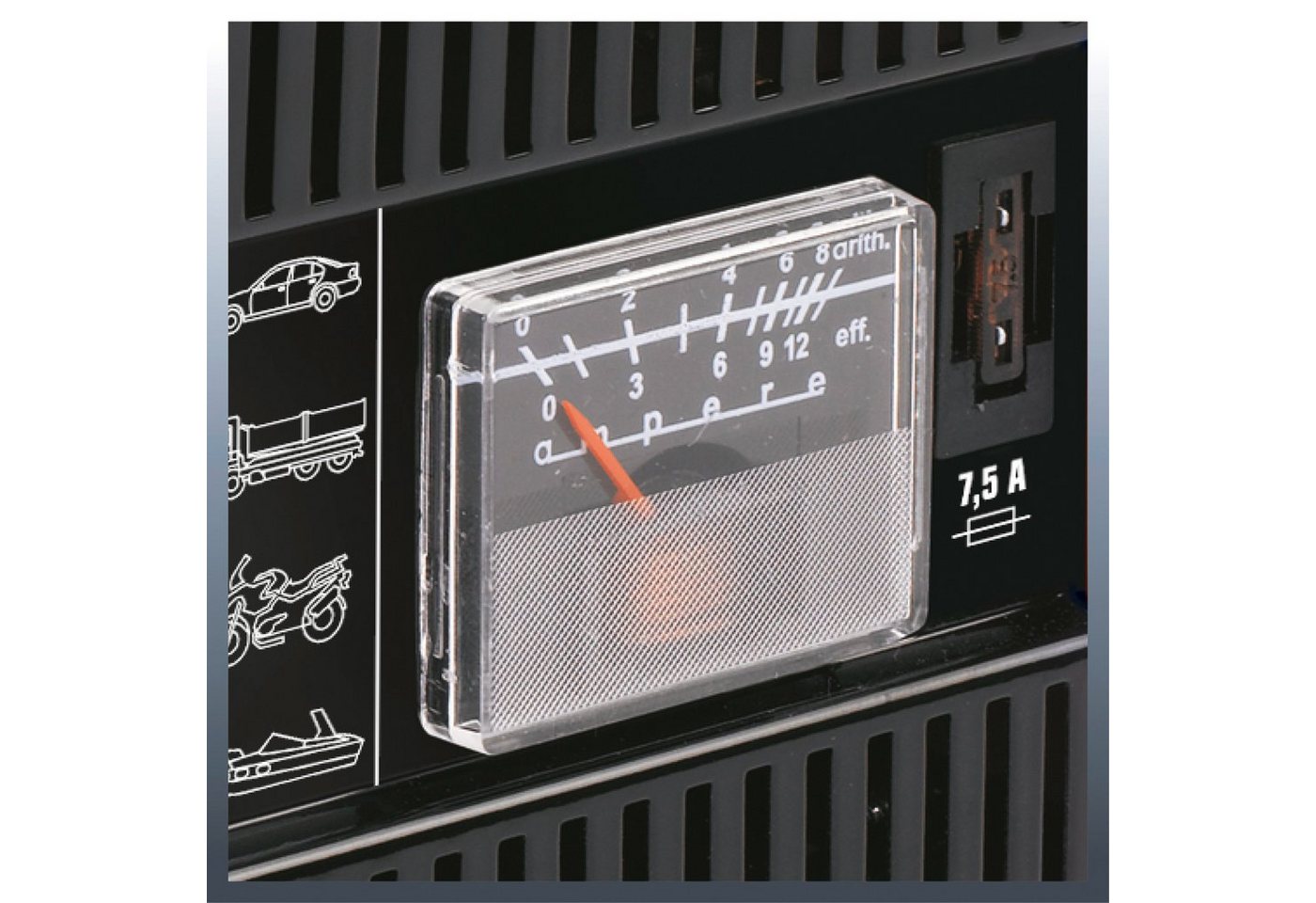 Einhell CC-BC 5 Autobatterie-Ladegerät (5000 mA, 5 A Ladestrom) – Bild 5 von 5