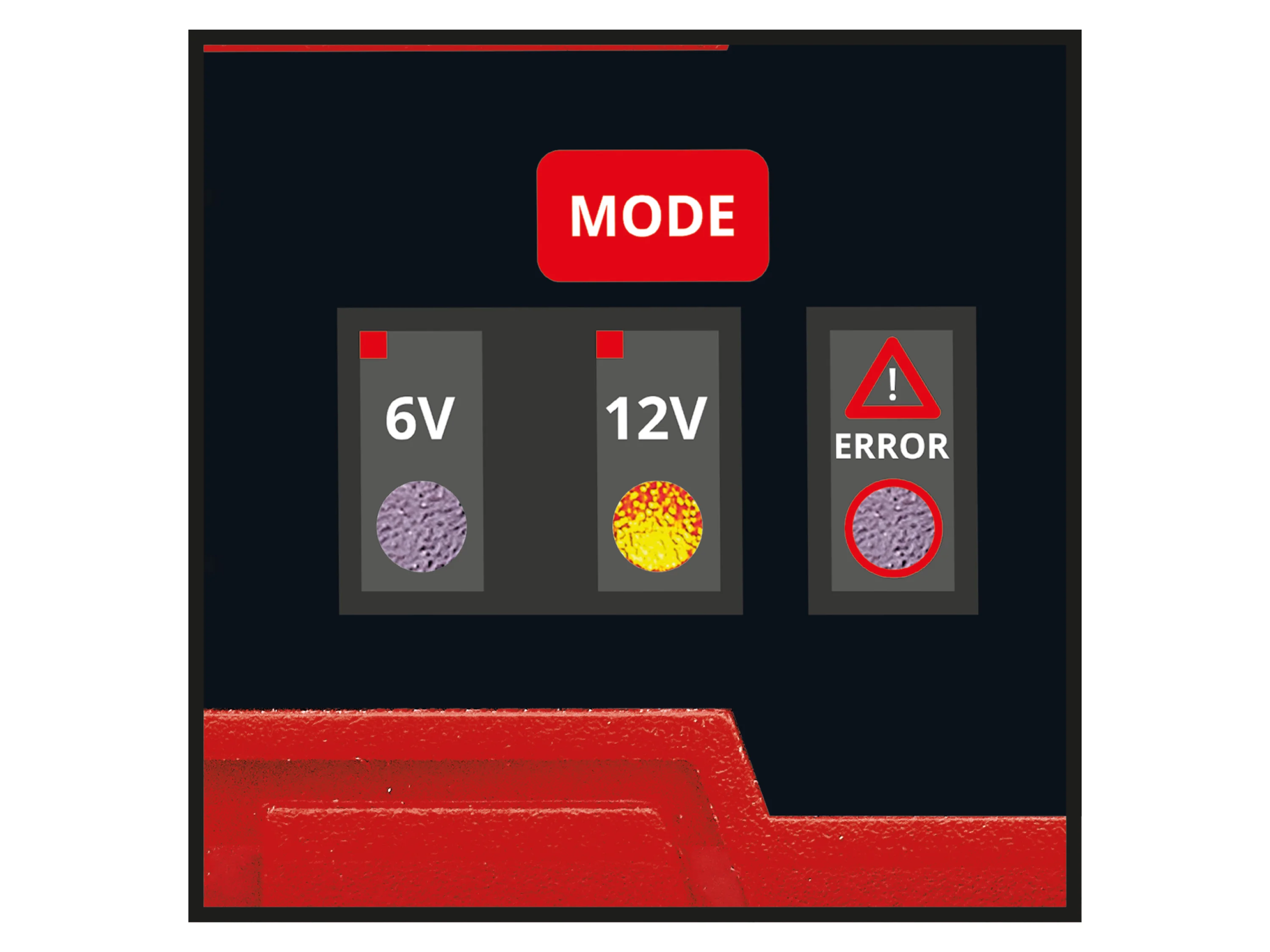 Einhell CE-BC 1 M Autobatterie-Ladegerät (1000 mA, 6/12 V, 1 A) – Bild 3 von 4