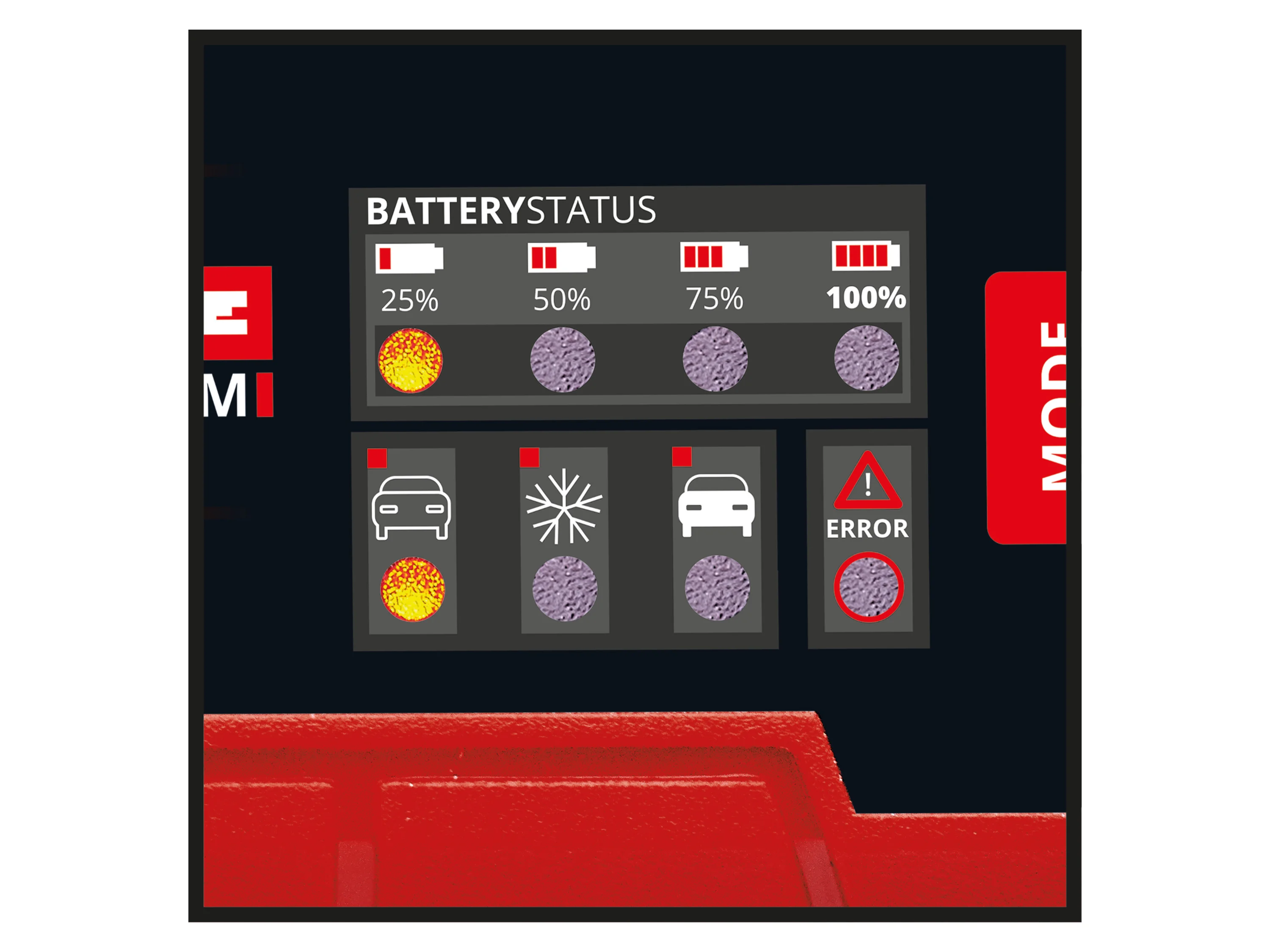 Einhell CE-BC 2 M Autobatterie-Ladegerät (2000 mA, 12 V, 2 A) – Bild 4 von 4