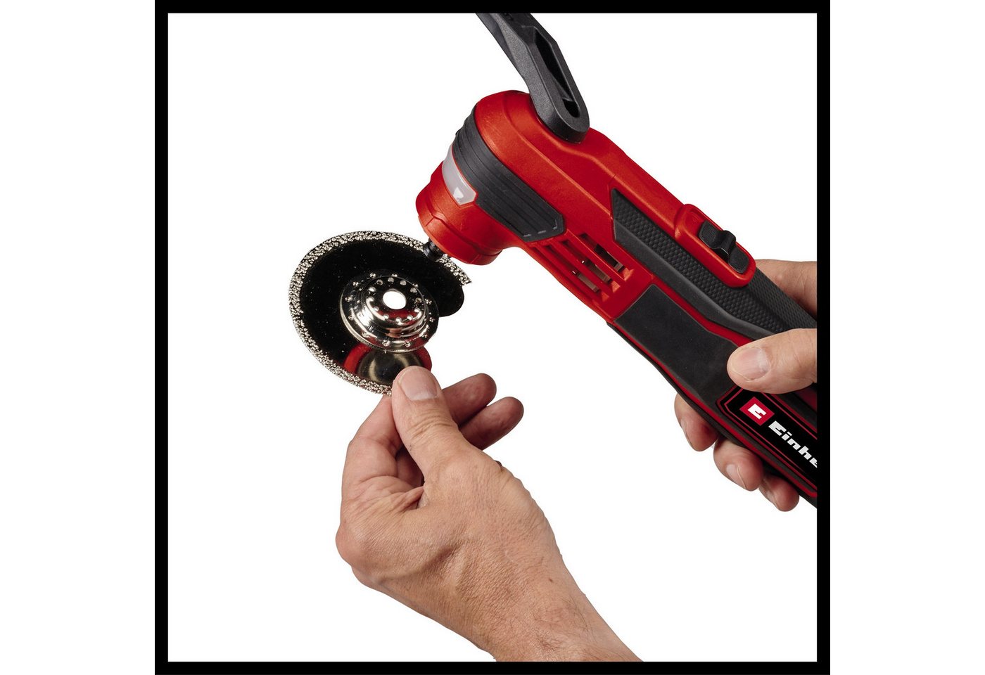 Einhell Elektro-Multifunktionswerkzeug TE-MG 350 EQ, 220-240 V, 350 W, mit kraftvollem 350 Watt Motor und Aufbewahrungskoffer – Bild 4 von 5