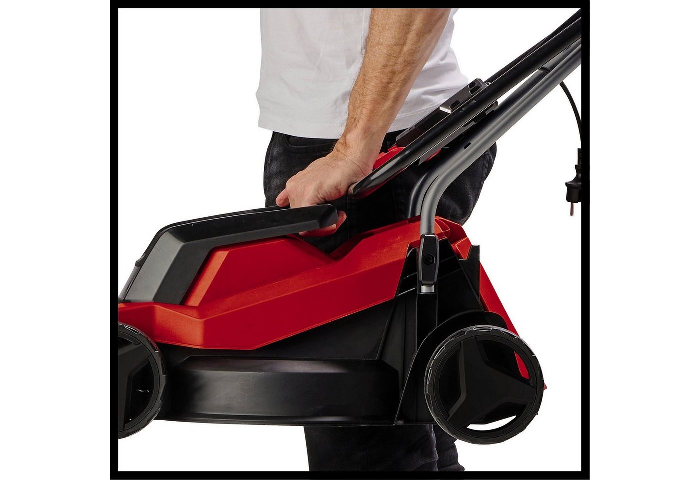 Einhell Elektrorasenmäher GC-EM 1000/32, 32 cm Schnittbreite, 1000 W – Bild 4 von 5