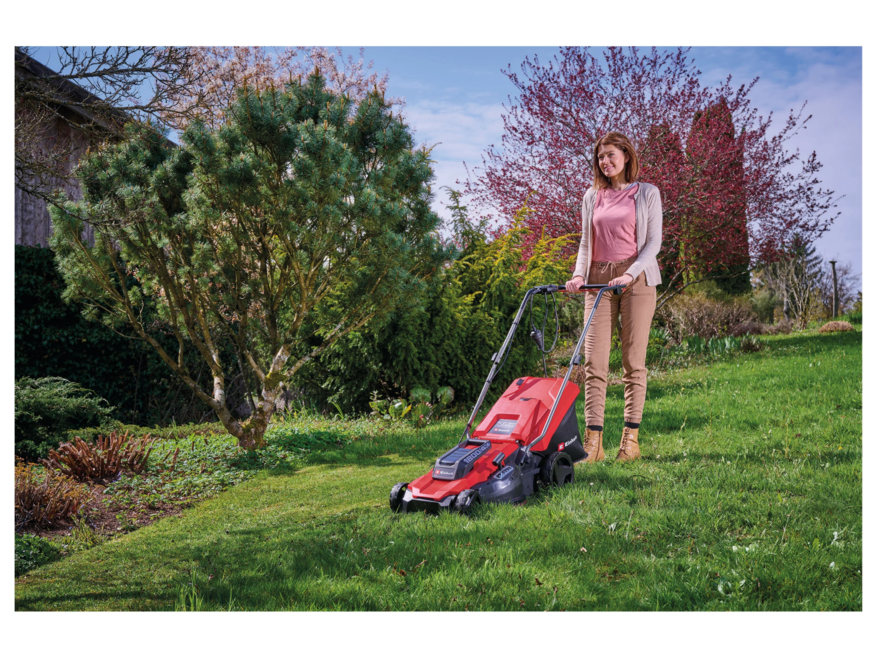 Einhell Elektrorasenmäher GC-EM 1800/43, 43 cm Schnittbreite, 1800 W – Bild 2 von 4