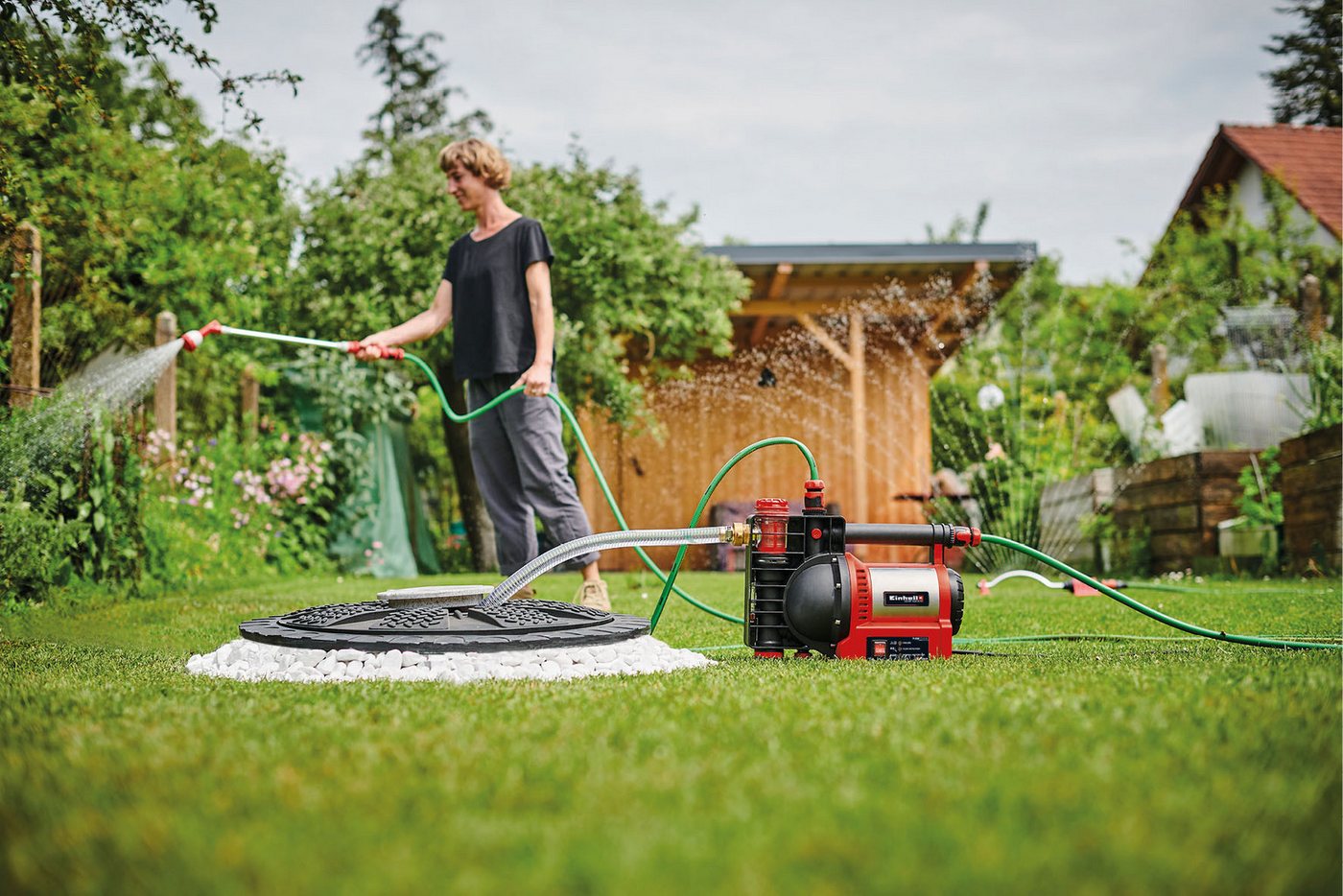 Einhell Gartenpumpe GE-GP 1145, 4500 l/h max. Fördermenge – Bild 2 von 5
