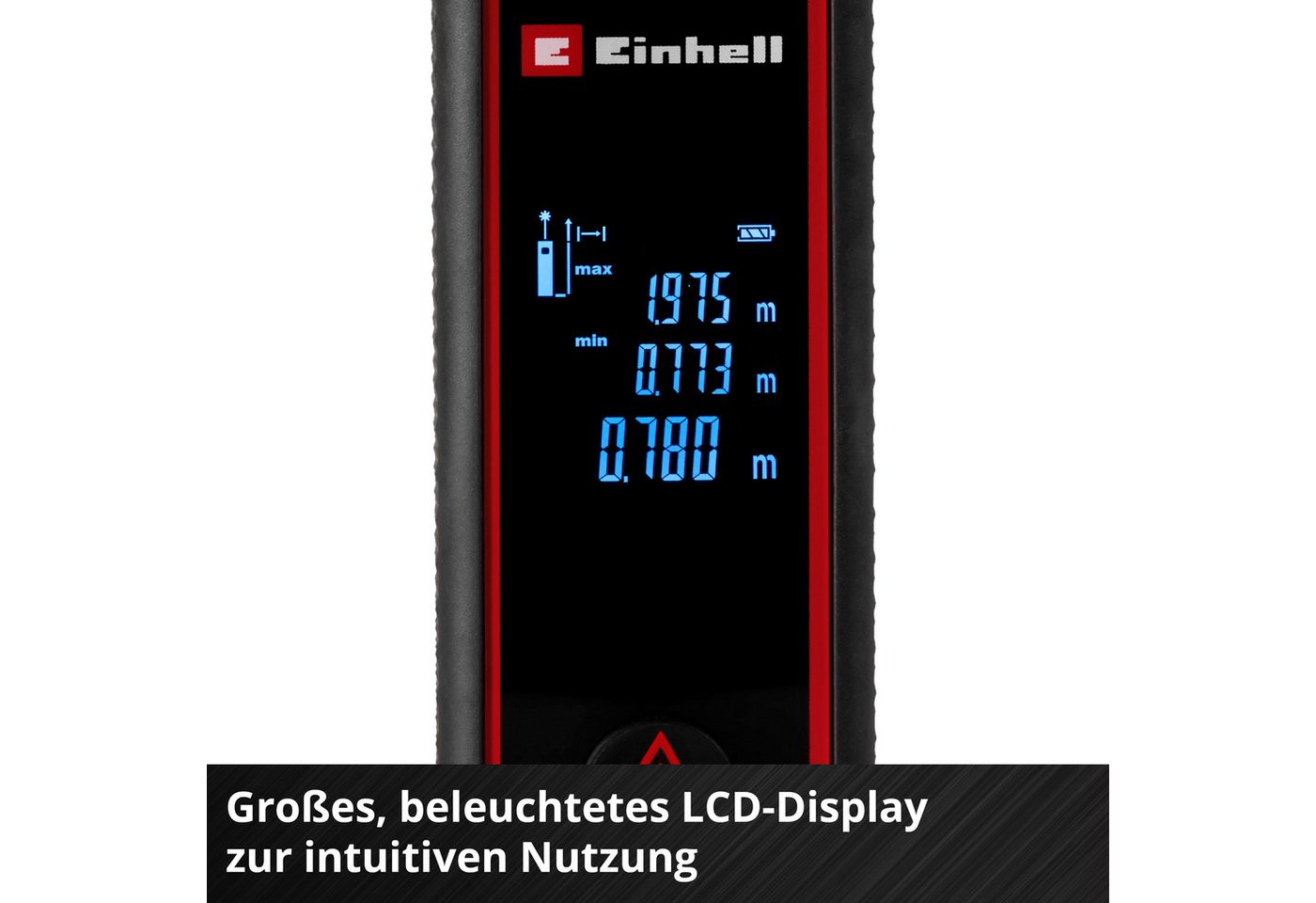 Einhell Lasermessgerät Laser-Distanzmesser TC-LD 40 R – Bild 3 von 5