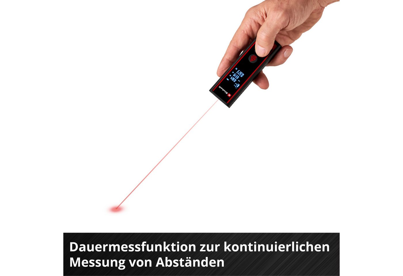 Einhell Lasermessgerät Laser-Distanzmesser TC-LD 40 R – Bild 4 von 5