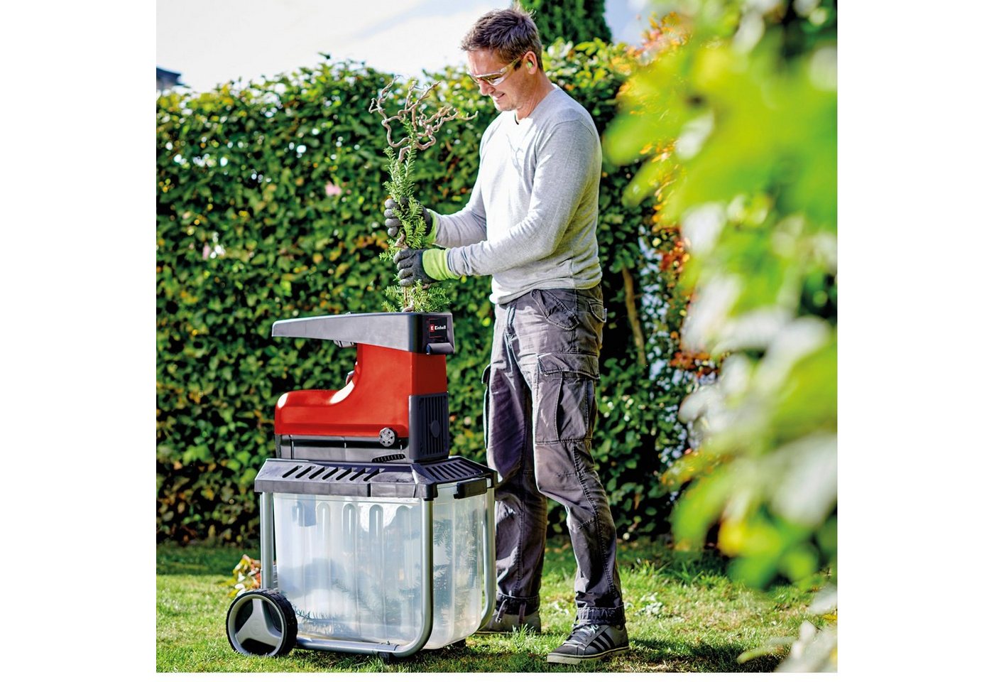Einhell Leisehäcksler GC-RS 60 CB, 4,5 cm max. Astdurchmesser – Bild 2 von 5