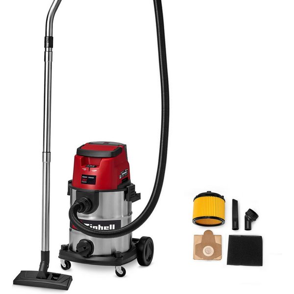 Einhell Nass-Trocken-Sauger TE-VC 36/25 Li S-Solo, 108 W, ohne Akku
