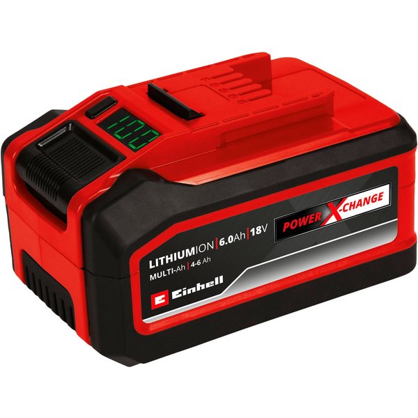 Einhell PXC+ 18V 4-6Ah MULTI Akku, 18 V, umschaltbar: 4 und 6 Ah