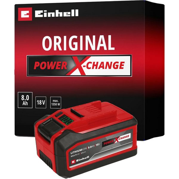 Einhell PXC+ 18V 5-8Ah MULTI Akku, 18 V, umschaltbar: 5 und 8 Ah