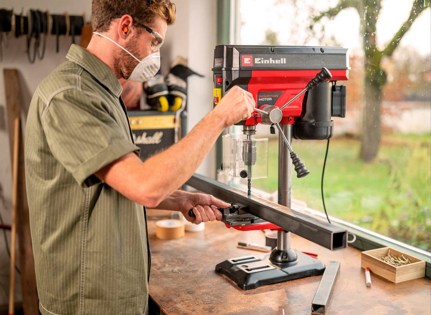 Einhell Säulenbohrmaschine TE-BD 550 E, (1-tlg) – Bild 2 von 5