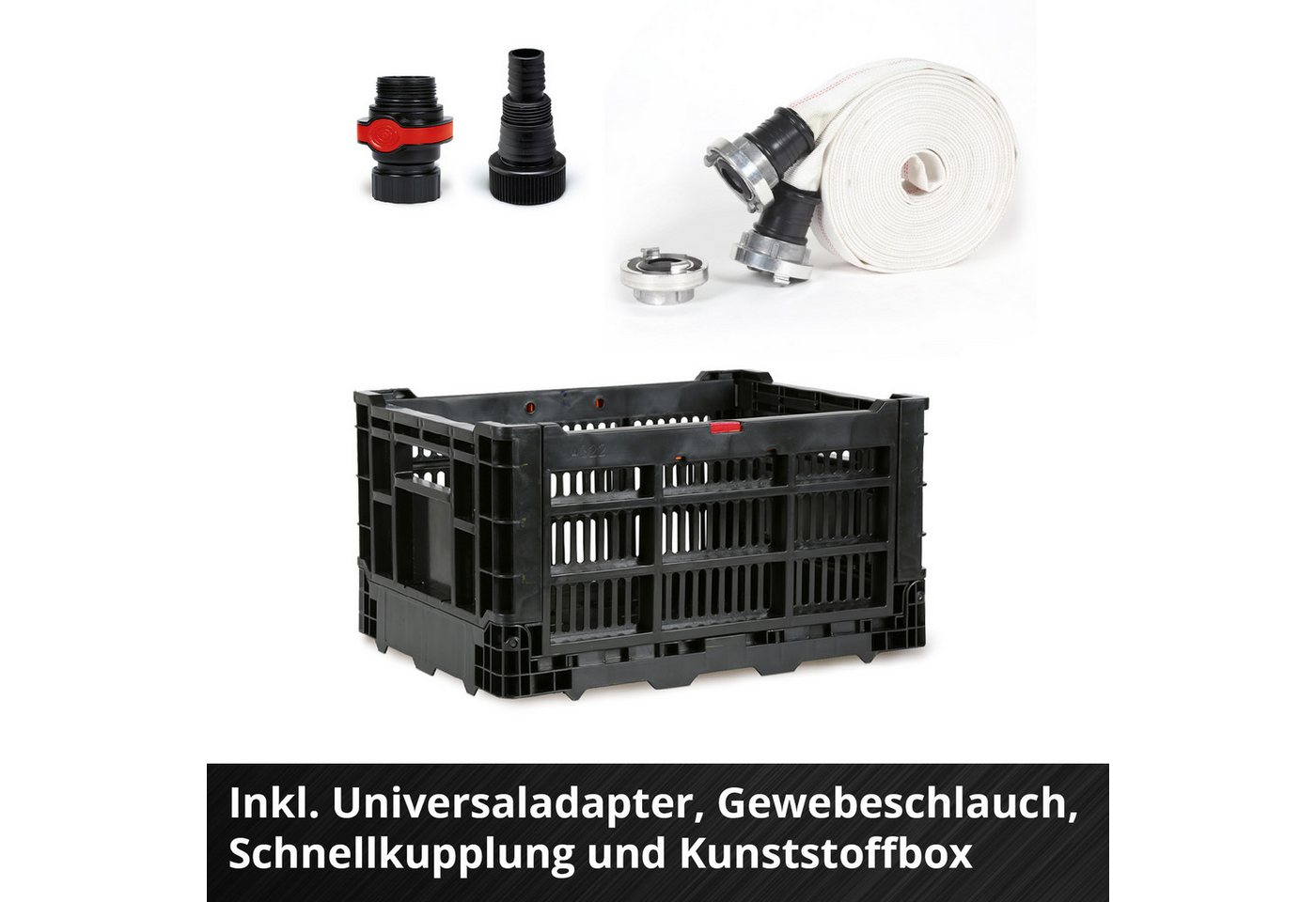 Einhell Schmutzwasserpumpe Flutset GE-DP 7535 N LL – Bild 4 von 5