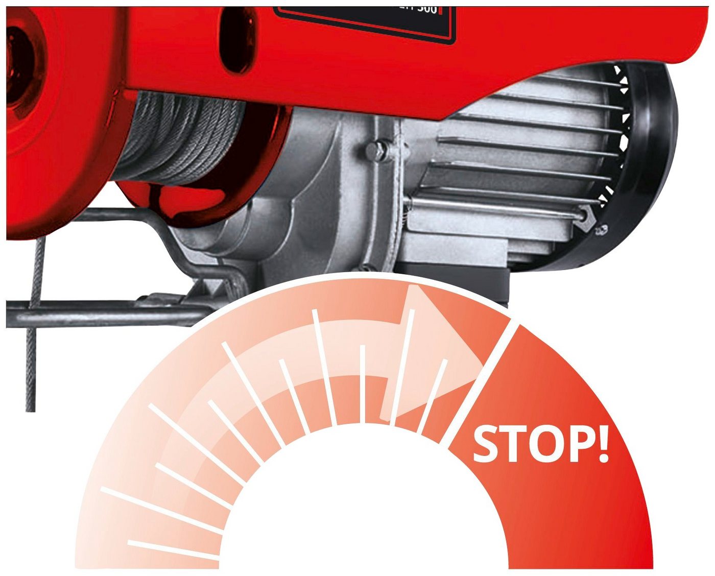Einhell Seilwinde TC-EH 500, 500 kg, 12 m – Bild 5 von 5