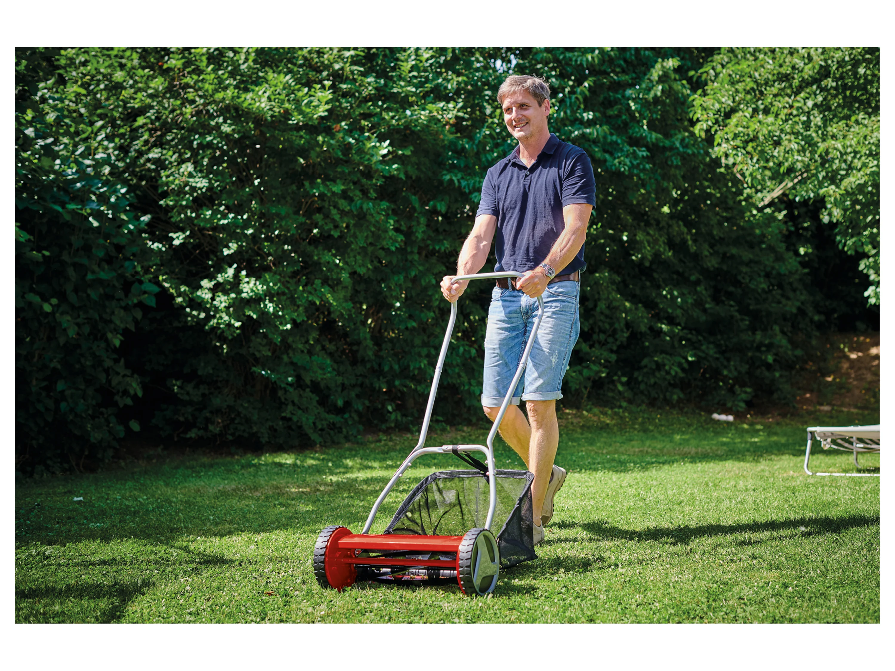Einhell Spindelmäher GC-HM 400, 40 cm Schnittbreite – Bild 2 von 4