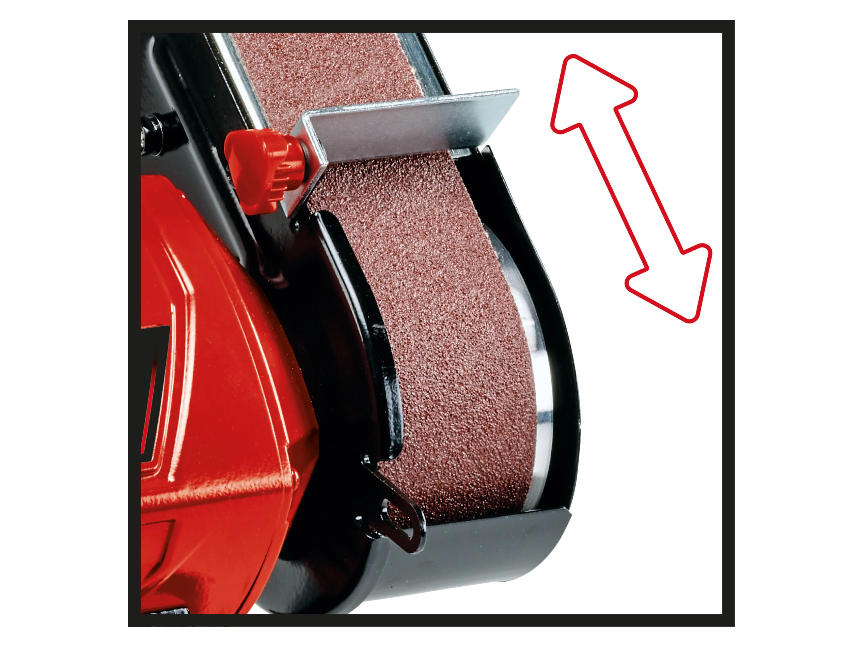 Einhell Stand-Bandschleifer TC-US 350, (3 tlg) – Bild 3 von 4