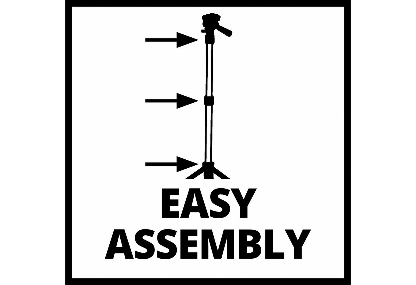 Einhell Tripod Lampenstativ (teleskopierbar 85 - 170 cm) – Bild 3 von 5