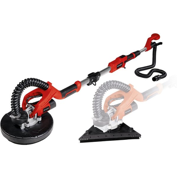 Einhell Trockenbauschleifer TE-DW 225 X, max. 1800 U/min, inkl. Koffer für universelle Aufbewahrung von Werkzeug und Zubehör