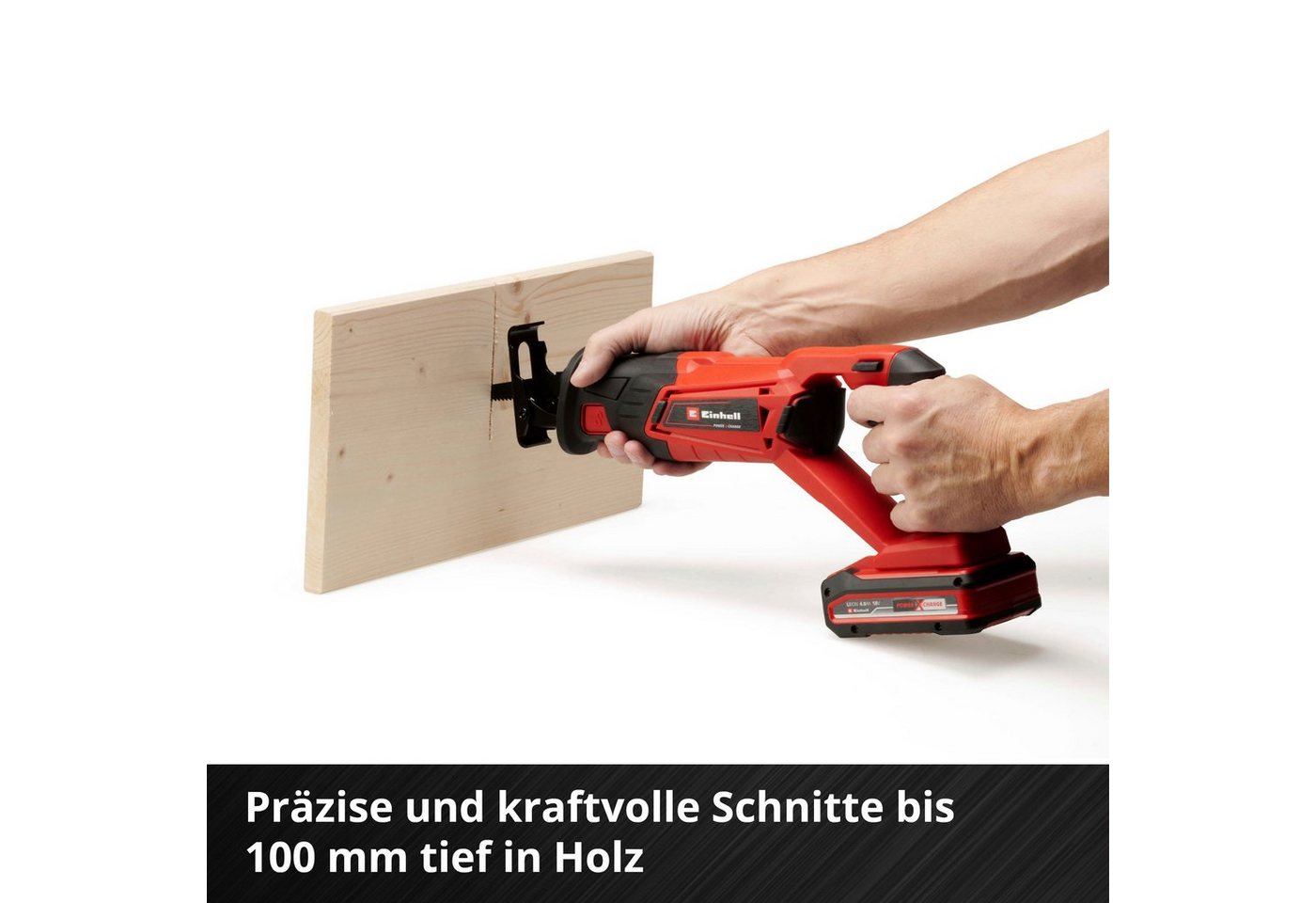 Einhell Universalsäge TE-AP 18 Li-Solo, Power X-Change, ohne Akku und Ladegerät – Bild 3 von 5