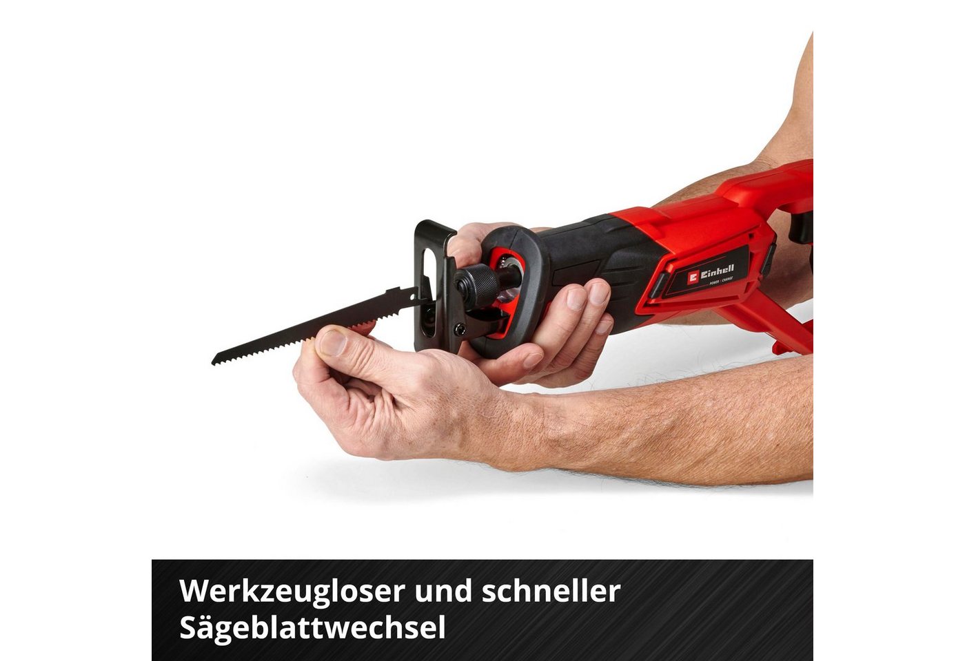Einhell Universalsäge TE-AP 18 Li-Solo, Power X-Change, ohne Akku und Ladegerät – Bild 5 von 5