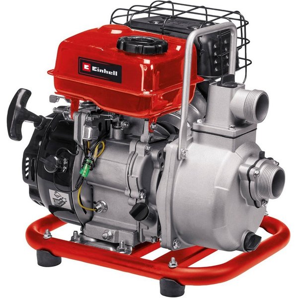 Einhell Wasserpumpe Benzinbetrieben, GC-PW 16, mit 4-Takt Motor, 14000 l/h max. Fördermenge